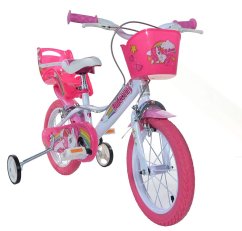Detský bicykel Dino Bikes 144R-UN Unicorn Jednorožec 14